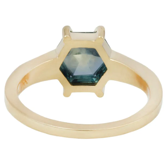 Lauren Wolf Jewelry Rings Sand Island Sapphire Ring