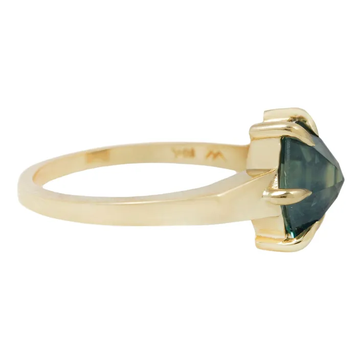Lauren Wolf Jewelry Rings Sand Island Sapphire Ring