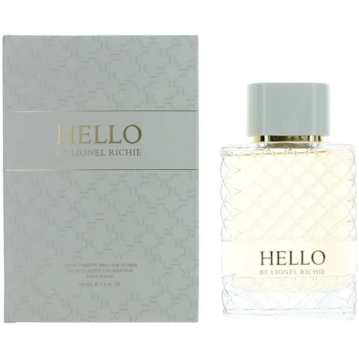 Lionel Richie Womens EDT Spray Hello Jasmine and Tuberose Heart Notes 34 oz Lionel Richie Necklaces
