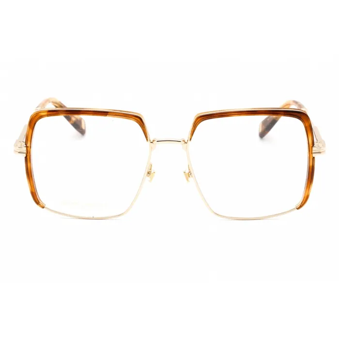 Marc Jacobs Womens Eyeglasses Gold Havana Full Rim Square Frame MJ 1067 006J 00 Marc Jacobs PreStyled Sets