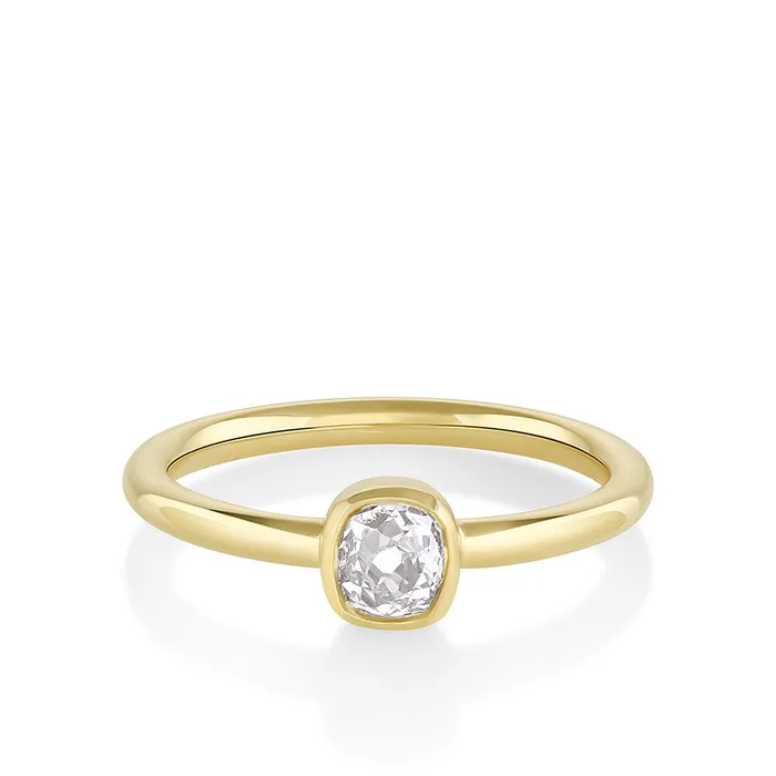 Marrow Fine Rings 38ct Old Mine Diamond Sweet Pea Ring