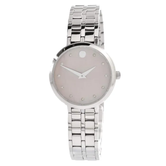 Movado Bracelets Movado Womens Watch Kora Diamond Pink Mother of Pearl Dial Bracelet 0607322 Movado Bracelets Movado Womens Watch Kora Diamond Pink Mother of Pearl Dial Bracelet 0607322