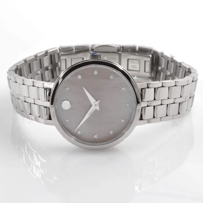 Movado Bracelets Movado Womens Watch Kora Diamond Pink Mother of Pearl Dial Bracelet 0607322 Movado Bracelets Movado Womens Watch Kora Diamond Pink Mother of Pearl Dial Bracelet 0607322
