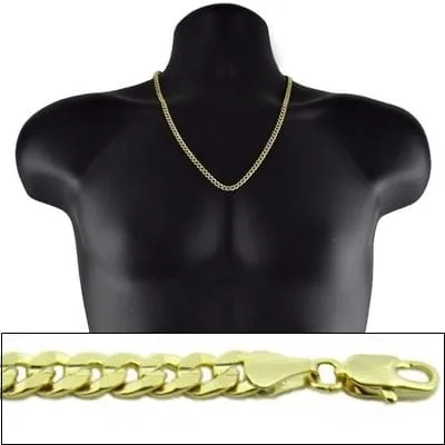 Necklaces Bling Cartel Admin 14K Gold Plated 24 x 5MM Cuban Curb Chain Necklace Necklaces Bling Cartel Admin 14K Gold Plated 24 x 5MM Cuban Curb Chain Necklace