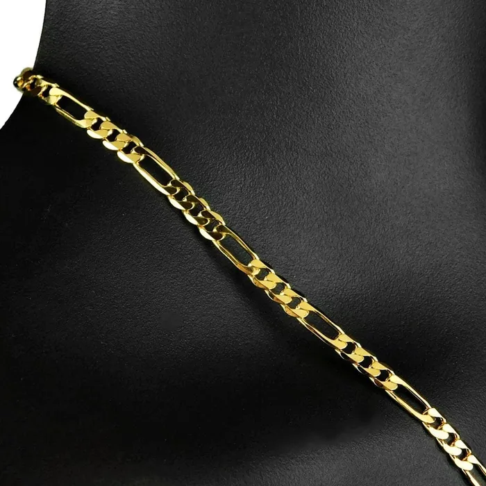 Necklaces Bling Cartel Admin Figaro Link Gold Finish Chain Necklace 24 x 58MM Necklaces Bling Cartel Admin Figaro Link Gold Finish Chain Necklace 24 x 58MM