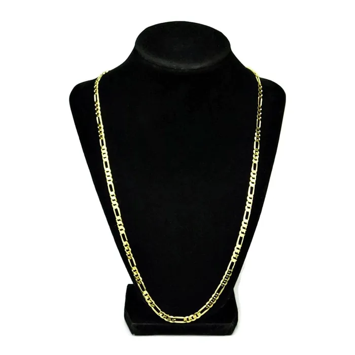 Necklaces Bling Cartel Admin Figaro Link Gold Finish Chain Necklace 24 x 58MM Necklaces Bling Cartel Admin Figaro Link Gold Finish Chain Necklace 24 x 58MM