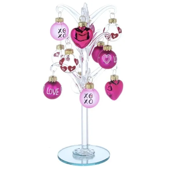 Necklaces GANZ LAST ONE Glass Valentine Tree LOVE