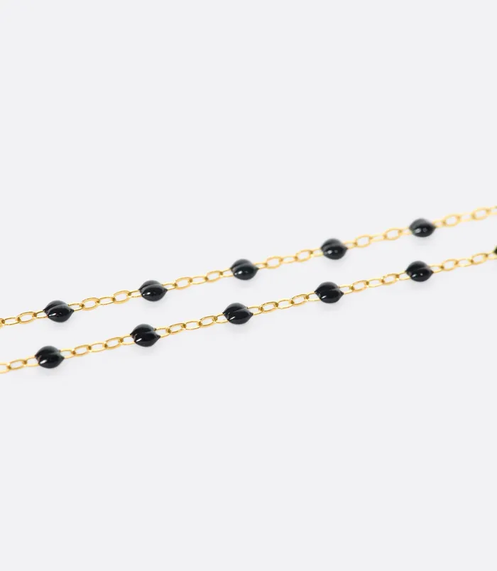 Necklaces GIGI CLOZEAU Yellow Gold Resin Beaded Necklace 18 inches