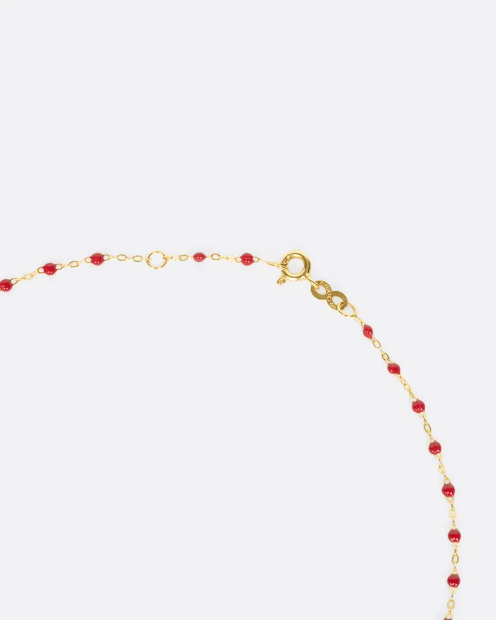 Necklaces GIGI CLOZEAU Yellow Gold Resin Beaded Necklace 18 inches