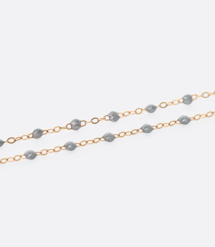 Necklaces GIGI CLOZEAU Yellow Gold Resin Beaded Necklace 18 inches