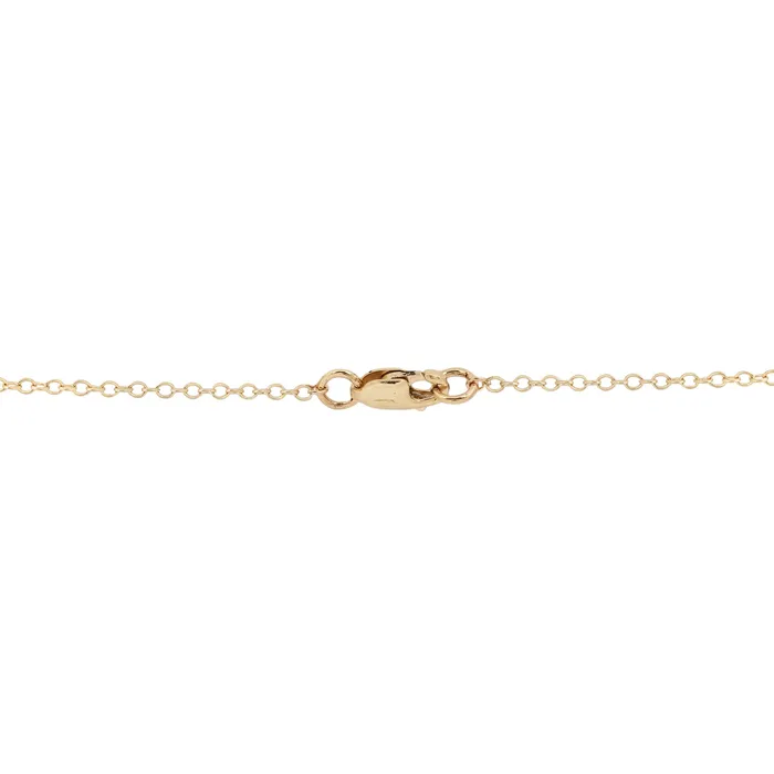 Necklaces Gold Ruby Eye Skull Necklace Michael Spirito
