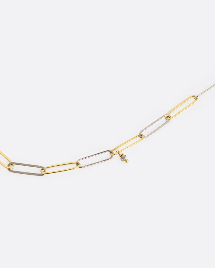 Necklaces LENE VIBE Popsicle Stick Diamond Necklace Necklaces LENE VIBE Popsicle Stick Diamond Necklace