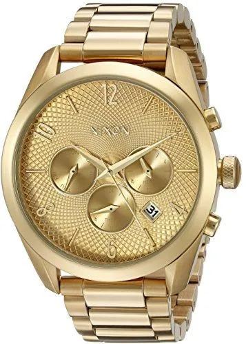Nixon Bracelets Nixon Womens Bracelet Watch Bullet Chrono Gold Tone Dial Chronograph A366502 Nixon Bracelets Nixon Womens Bracelet Watch Bullet Chrono Gold Tone Dial Chronograph A366502