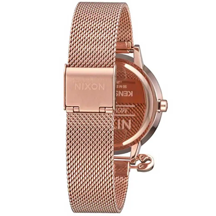 NIXON Bracelets Nixon Womens Quartz Watch Kensington Rose Gold Dial Steel Bracelet A12293224 NIXON Bracelets Nixon Womens Quartz Watch Kensington Rose Gold Dial Steel Bracelet A12293224
