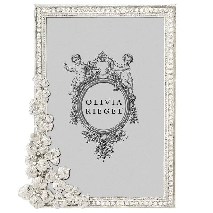 Olivia Riegel Silver Evelyn 4 x 6 Frame Olivia Riegel Rings