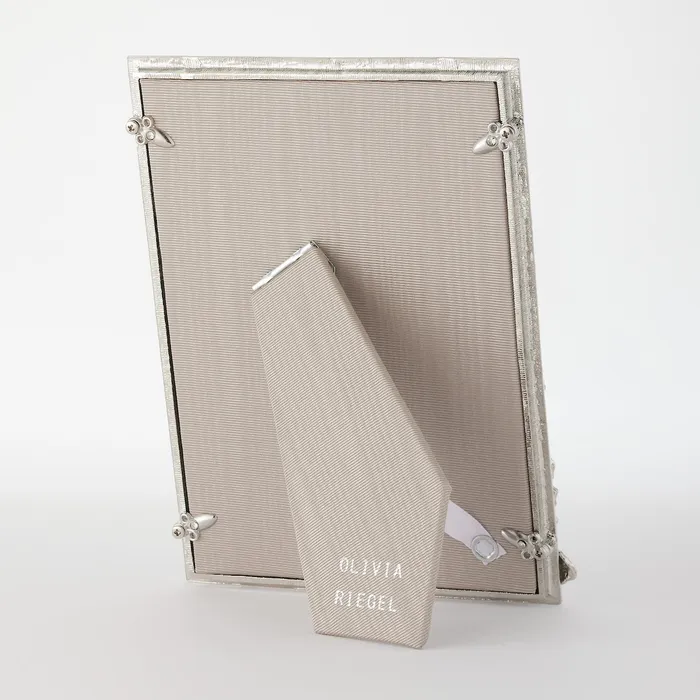 Olivia Riegel Silver Evelyn 4 x 6 Frame Olivia Riegel Rings