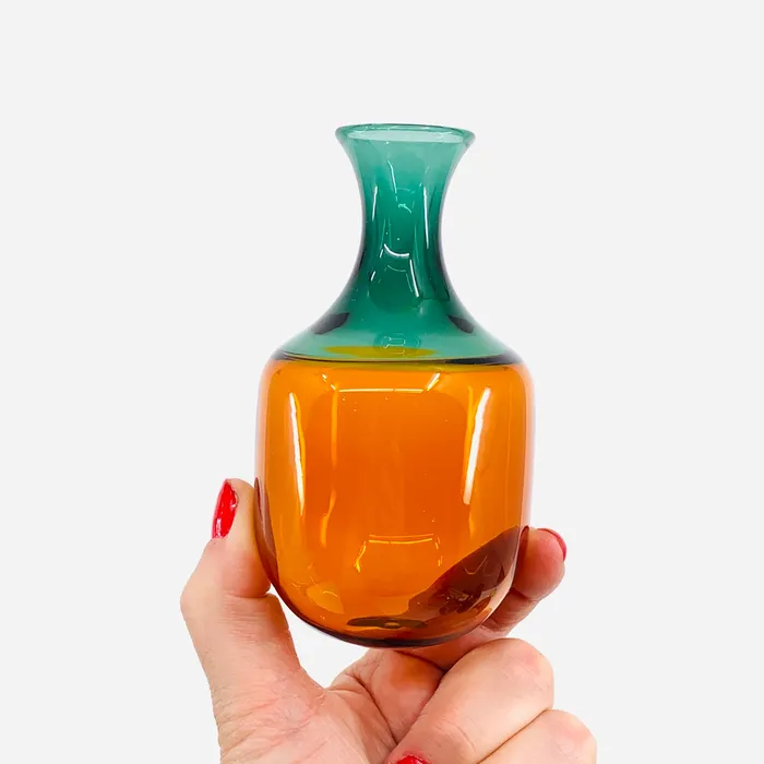 One Hundred 80 Degrees Rings Two Tone Bud Vases1
