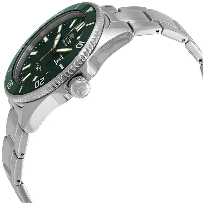 ORIENT Orient Mens Automatic Watch Kanno Green Dial Silver Tone Bracelet RAAA0914E19B Bracelets ORIENT Orient Mens Automatic Watch Kanno Green Dial Silver Tone Bracelet RAAA0914E19B Bracelets