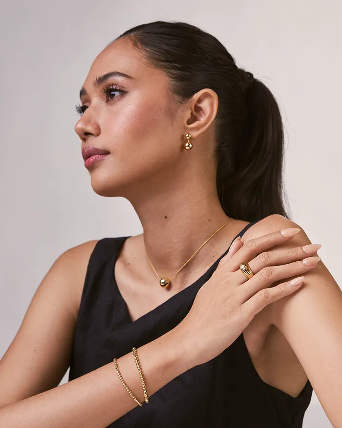 Penny Pairs Bracelets Bernice Gold Bracelet Penny Pairs Bracelets Bernice Gold Bracelet