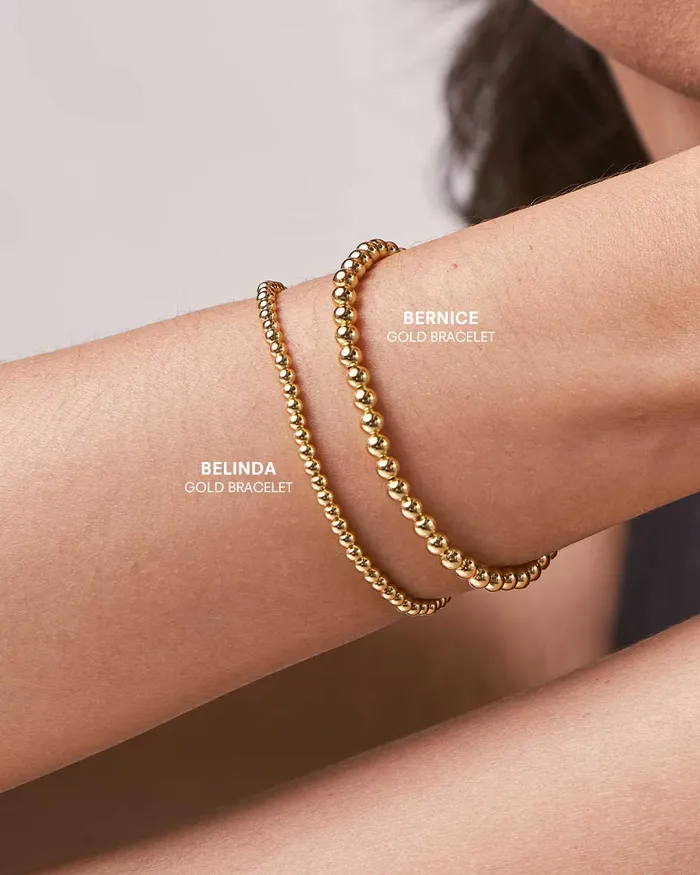 Penny Pairs Bracelets Bernice Gold Bracelet Penny Pairs Bracelets Bernice Gold Bracelet