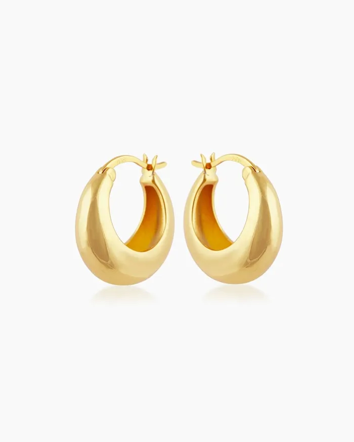 Penny Pairs PreStyled Sets Hailey Gold Hoops