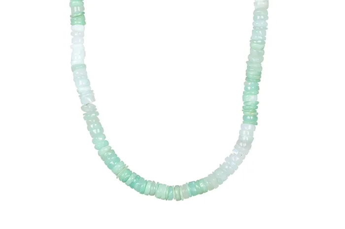 Peruvian opal sun necklace Earthly Abundance Jewelry Necklaces