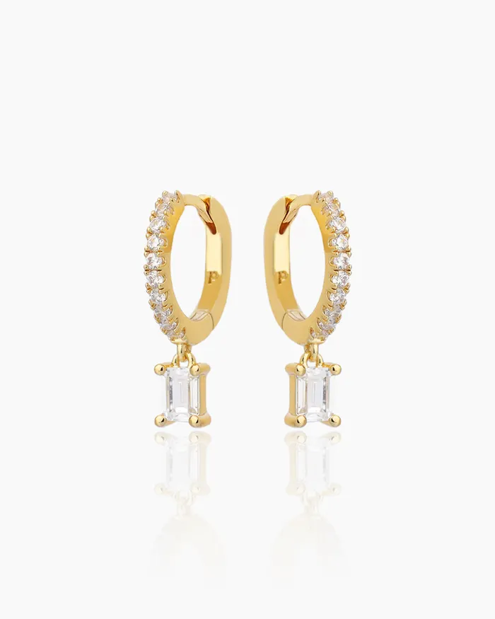PreStyled Sets Penny Pairs Nina Gold Huggies