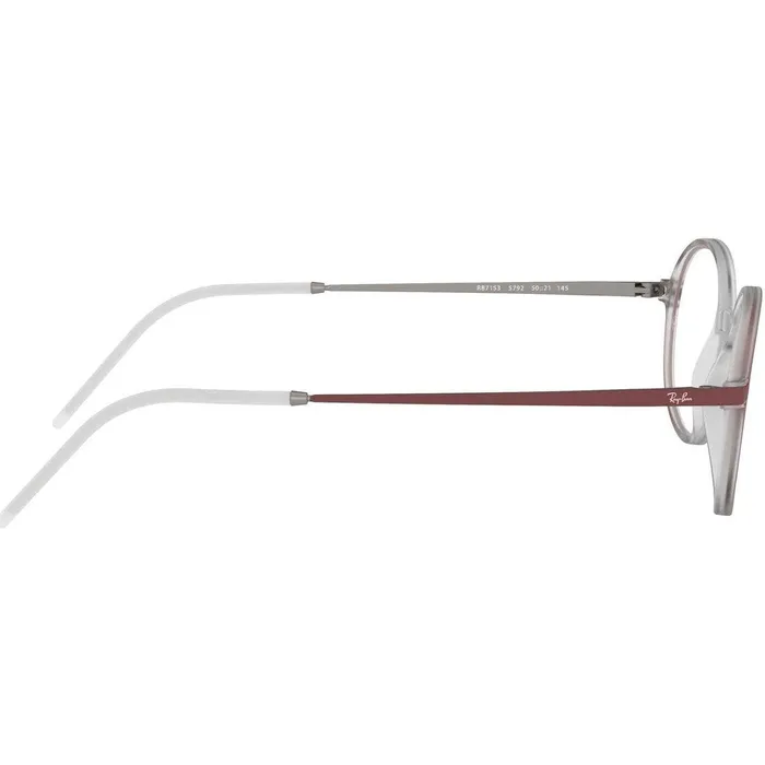 Ray Ban Rings Ray Ban Mens Eyeglasses Demo Lens Plastic Round Frame 0RX715357925021145