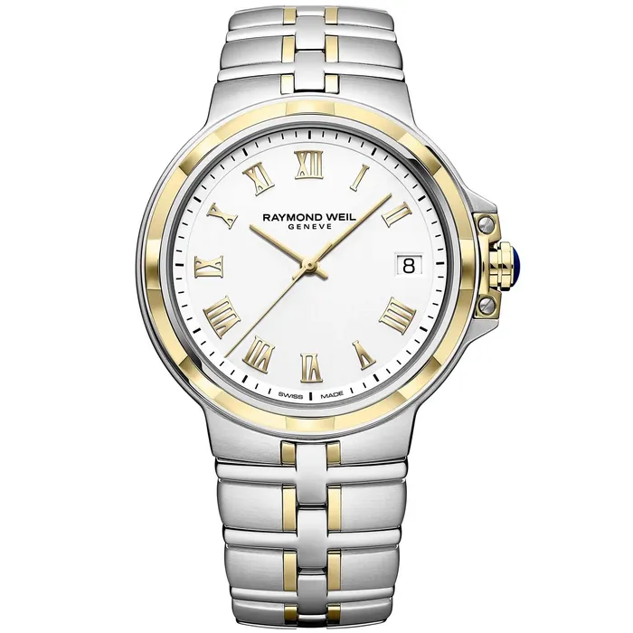 RAYMOND WEIL Bracelets Raymond Weil Mens Quartz Watch Parsifal Two Tone Steel Bracelet 5580STP00308 RAYMOND WEIL Bracelets Raymond Weil Mens Quartz Watch Parsifal Two Tone Steel Bracelet 5580STP00308