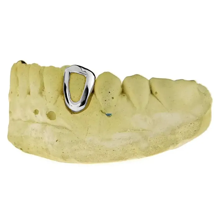 Rings Bling Cartel Admin 925 Sterling Silver Open Face Canine Custom Teeth Caps