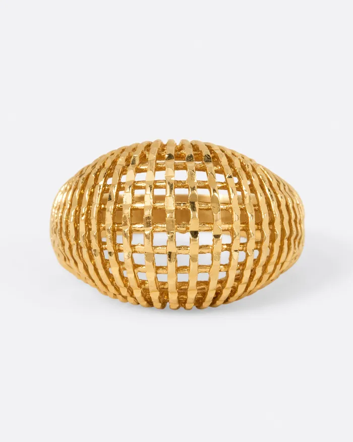 Rings BRIMFIELD Woven Mesh Dome Ring