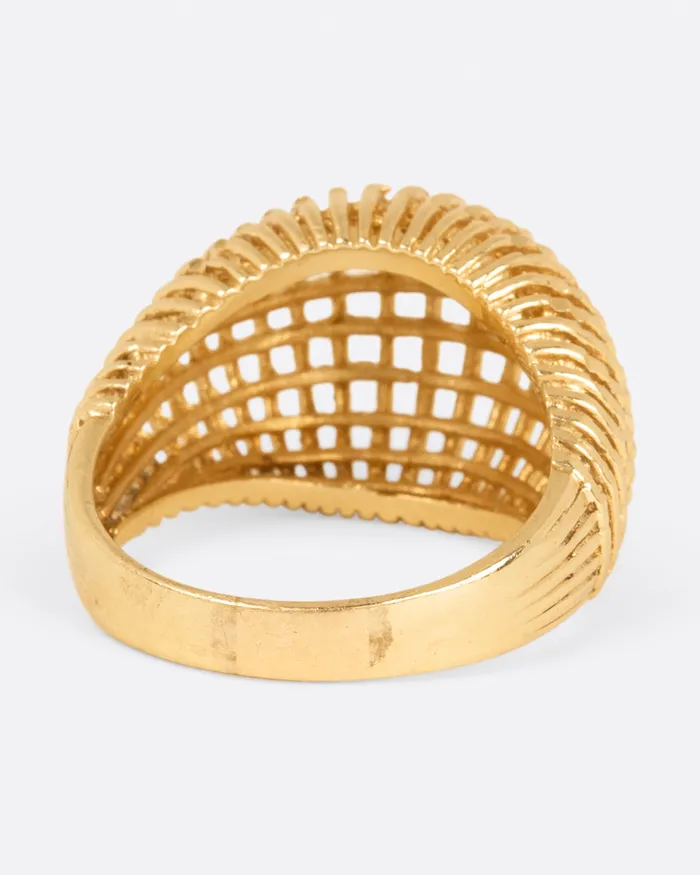 Rings BRIMFIELD Woven Mesh Dome Ring
