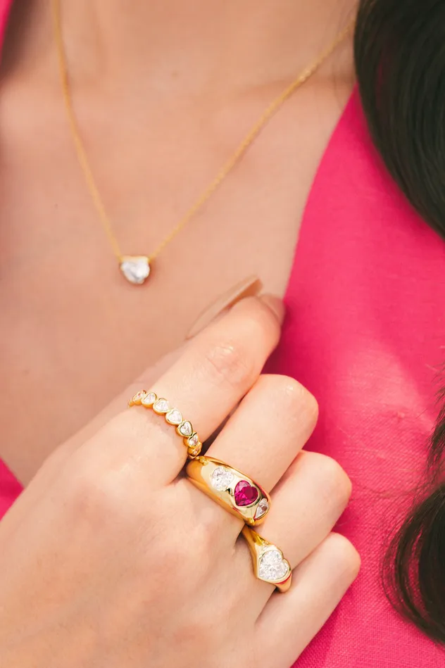 Rings Carrie Gold Ring Penny Pairs Rings Carrie Gold Ring Penny Pairs