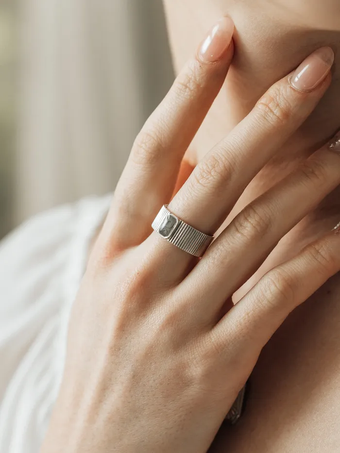 Rings closebymejewelry Tessa Cremation Ring in 14K Yellow Gold