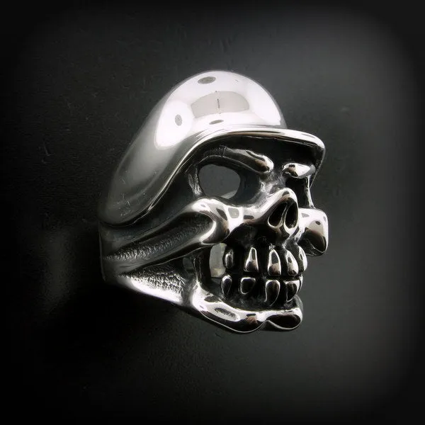 Rings DCJ Helmet Chomps Skull Ring