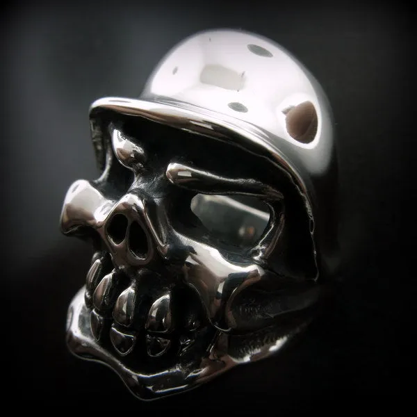 Rings DCJ Helmet Chomps Skull Ring