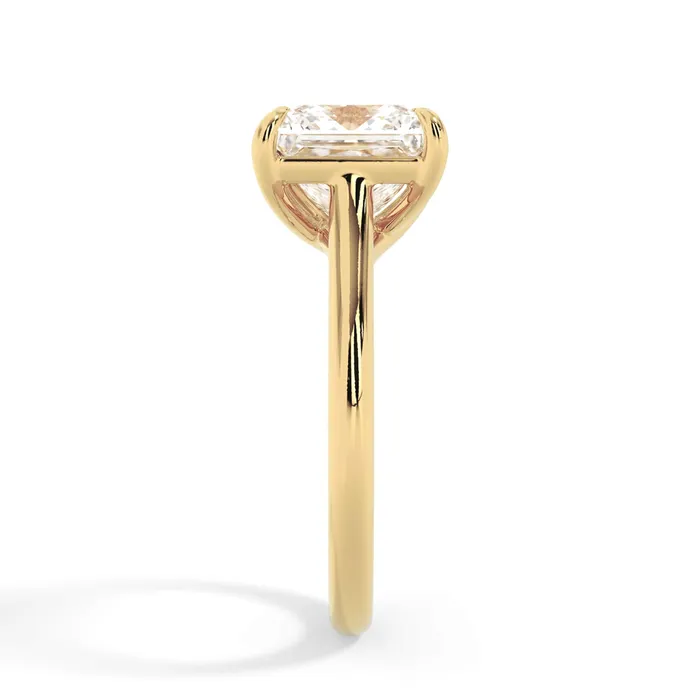 Rings deBebians Dainty Trellis Solitaire Engagement Ring Setting Rings deBebians Dainty Trellis Solitaire Engagement Ring Setting