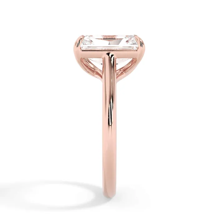 Rings deBebians Dainty Trellis Solitaire Engagement Ring Setting Rings deBebians Dainty Trellis Solitaire Engagement Ring Setting