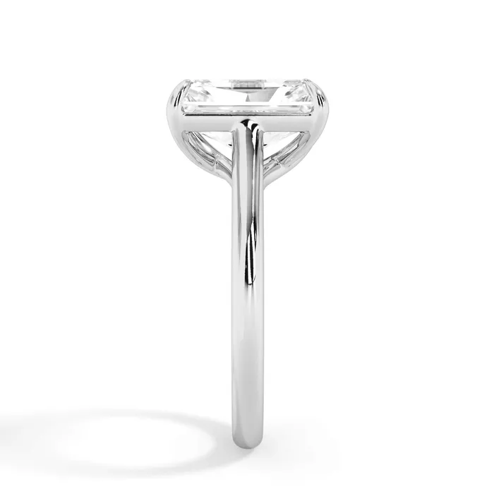 Rings deBebians Dainty Trellis Solitaire Engagement Ring Setting Rings deBebians Dainty Trellis Solitaire Engagement Ring Setting