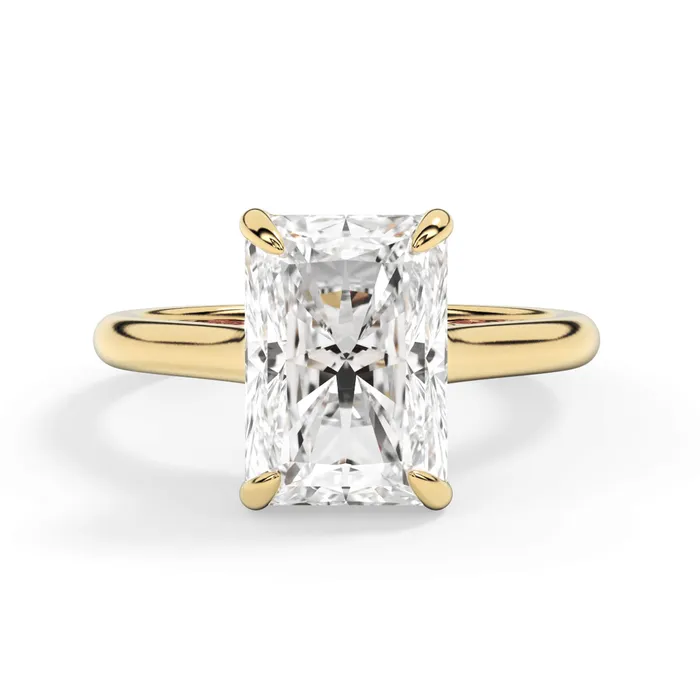Rings deBebians Dainty Trellis Solitaire Engagement Ring Setting Rings deBebians Dainty Trellis Solitaire Engagement Ring Setting