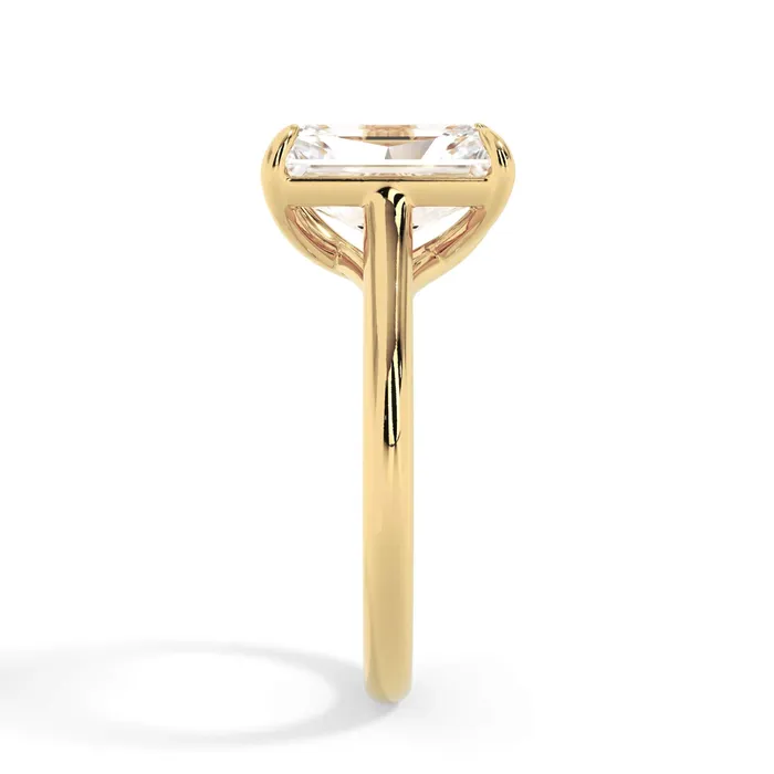 Rings deBebians Dainty Trellis Solitaire Engagement Ring Setting Rings deBebians Dainty Trellis Solitaire Engagement Ring Setting