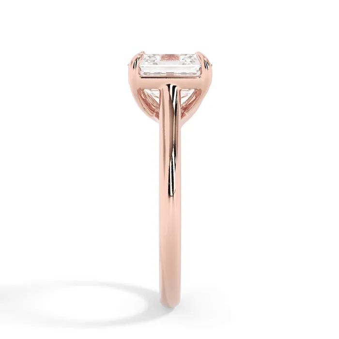 Rings deBebians Dainty Trellis Solitaire Engagement Ring Setting Rings deBebians Dainty Trellis Solitaire Engagement Ring Setting