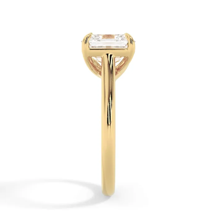 Rings deBebians Dainty Trellis Solitaire Engagement Ring Setting Rings deBebians Dainty Trellis Solitaire Engagement Ring Setting