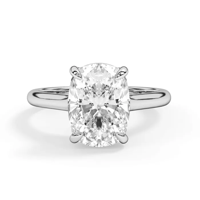Rings deBebians Dainty Trellis Solitaire Engagement Ring Setting Rings deBebians Dainty Trellis Solitaire Engagement Ring Setting