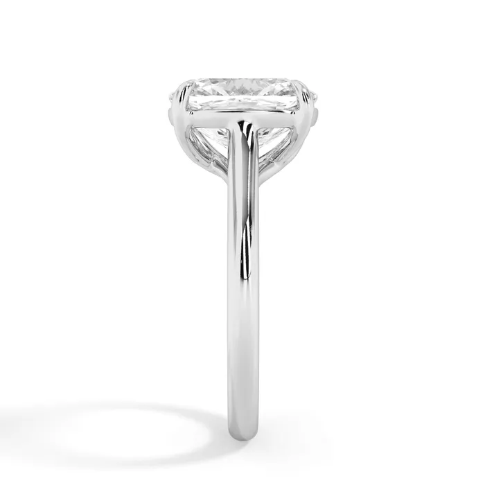 Rings deBebians Dainty Trellis Solitaire Engagement Ring Setting Rings deBebians Dainty Trellis Solitaire Engagement Ring Setting