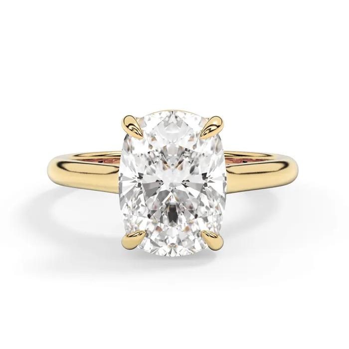 Rings deBebians Dainty Trellis Solitaire Engagement Ring Setting Rings deBebians Dainty Trellis Solitaire Engagement Ring Setting