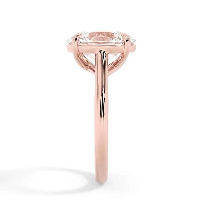 Rings deBebians Dainty Trellis Solitaire Engagement Ring Setting Rings deBebians Dainty Trellis Solitaire Engagement Ring Setting