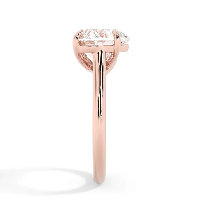Rings deBebians Dainty Trellis Solitaire Engagement Ring Setting Rings deBebians Dainty Trellis Solitaire Engagement Ring Setting
