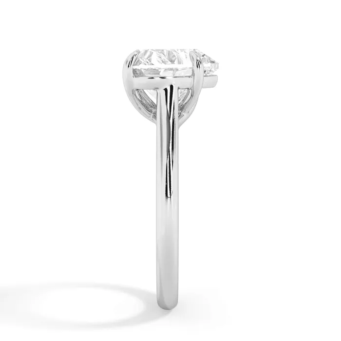 Rings deBebians Dainty Trellis Solitaire Engagement Ring Setting Rings deBebians Dainty Trellis Solitaire Engagement Ring Setting