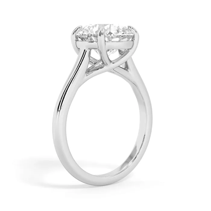 Rings deBebians Dainty Trellis Solitaire Engagement Ring Setting Rings deBebians Dainty Trellis Solitaire Engagement Ring Setting
